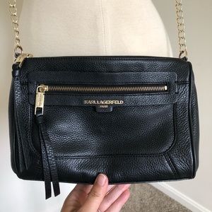 Karl Lagerfeld messenger bag purse designer